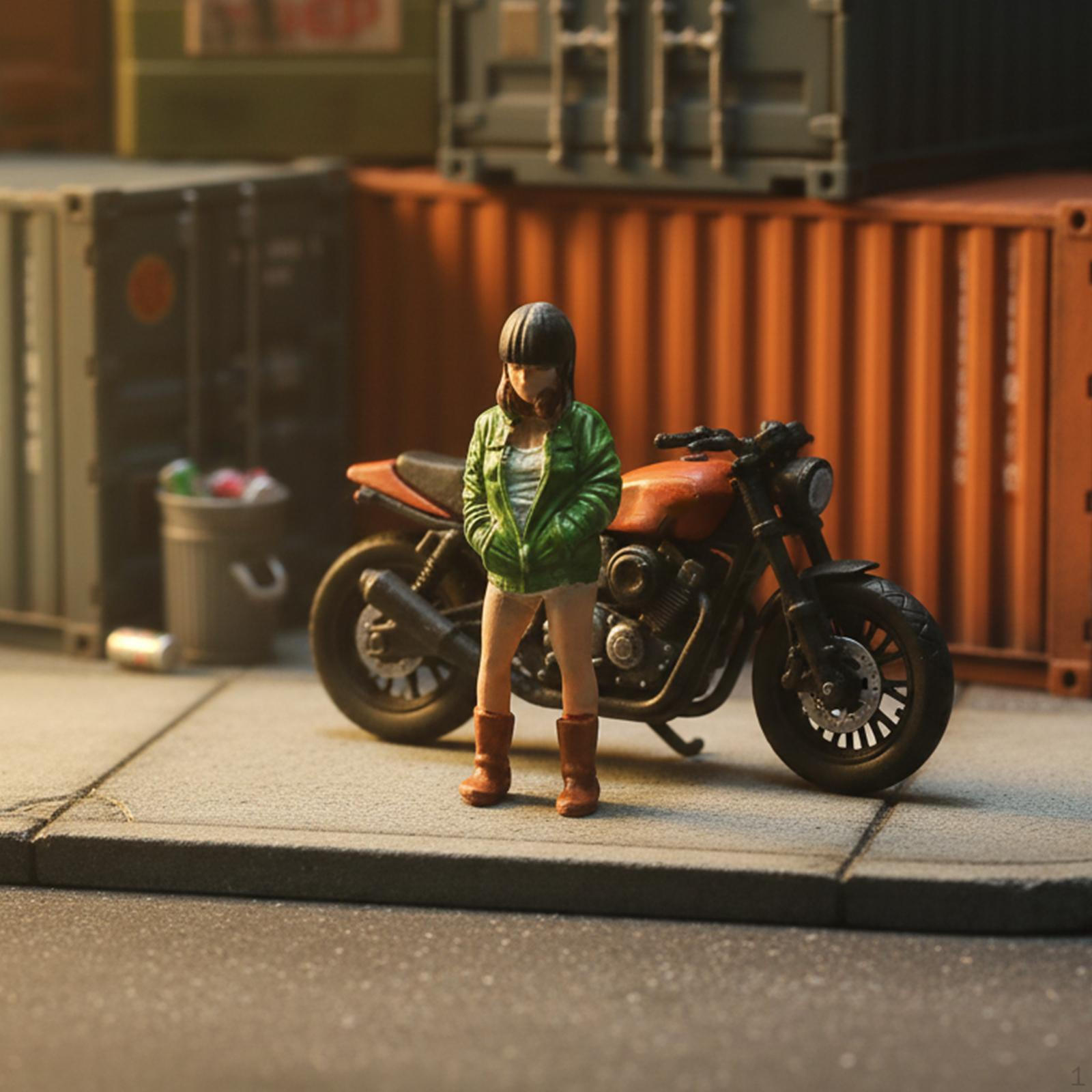 1/64 Scale Girl Model 3D Character Collectible Dioramas Realistic Tiny People Toy for Fairy Green Coats
1/64 Scale Girl Model 3D Character Collectible Dioramas Realistic Tiny People Toy for Fairy Green Coats
