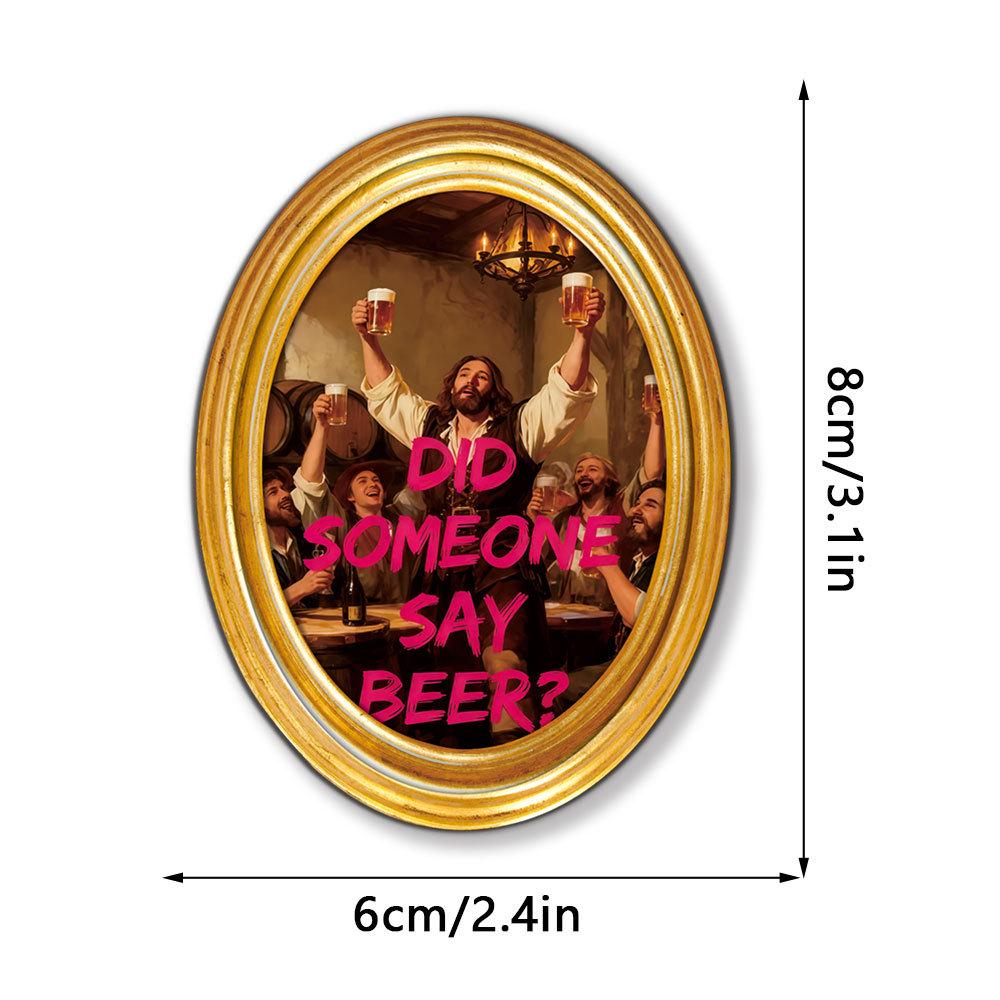 Retro 3D Wooden Round Photo Frame Fridge Magnet
Retro 3D Wooden Round Photo Frame Fridge Magnet