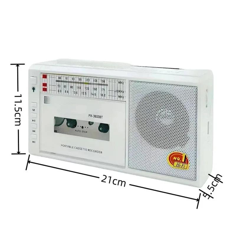 Портативный солнечный USB AM/FM/SW многодиапазонный стерео радио беспроводной Bluetooth Mp3 аудиокассетный плеер рекордер AM радио белый
Портативный солнечный USB AM/FM/SW многодиапазонный стерео радио беспроводной Bluetooth Mp3 аудиокассетный плеер рекордер AM радио белый