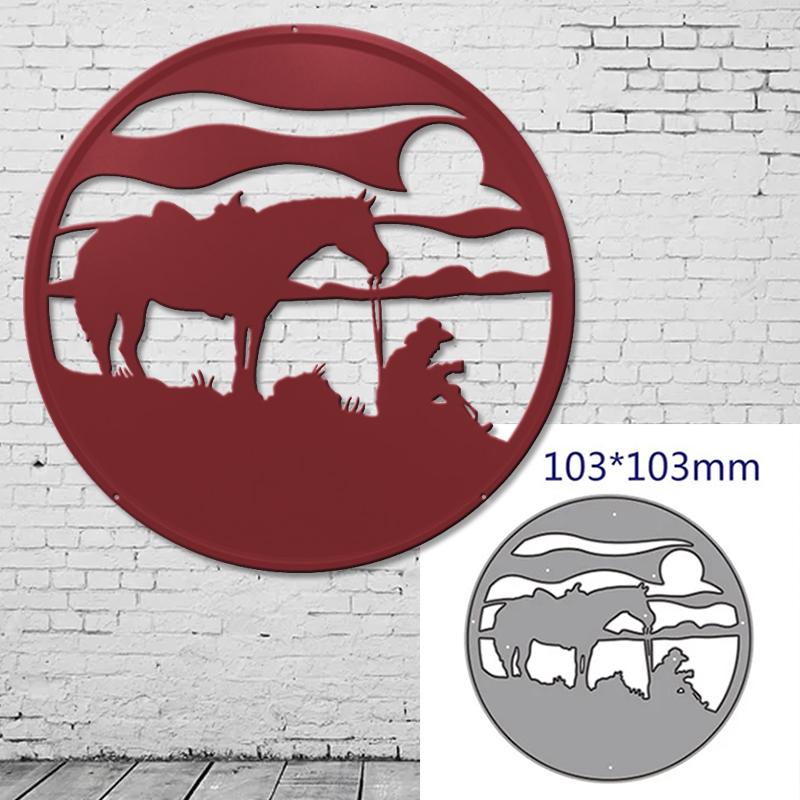 Dagu Man Лошадь Металлические штампы Трафареты Скрапбукинг Тиснение Штамповка Альбом Карты
Dagu Man Лошадь Металлические штампы Трафареты Скрапбукинг Тиснение Штамповка Альбом Карты