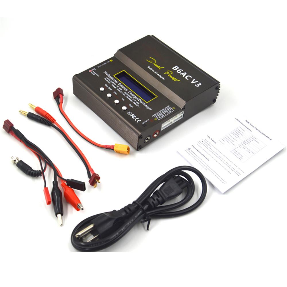 80W imax B6AC V3 Smart Digital Balance Charger For RC Helicopter Re-peak NiMH NiCD LiHV NiCd PB Li-ion Battery Charger
80W imax B6AC V3 Smart Digital Balance Charger For RC Helicopter Re-peak NiMH NiCD LiHV NiCd PB Li-ion Battery Charger