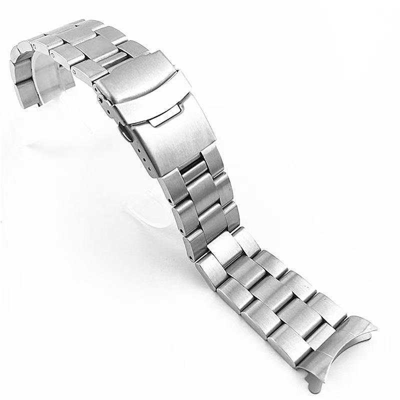 Classic Silver Black Stainless Steel Watchband Fit For Seiko Watch 20mm 22mm Men’s Solid Links Curved End Bracelet-Stock 22mm&no logo срібний
Classic Silver Black Stainless Steel Watchband Fit For Seiko Watch 20mm 22mm Men’s Solid Links Curved End Bracelet-Stock 22mm&no logo срібний