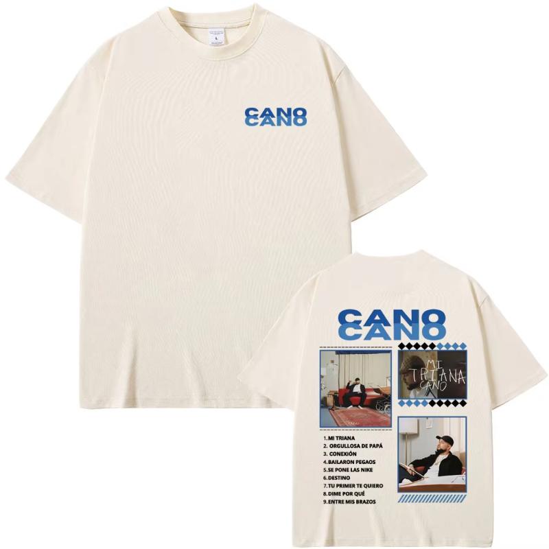 Rapper Cano Triana Tour Album 2025 Cover Tshirt Unisex Fashion Casual Loose T Shirts Unisex Women Vintage Oversized Ocollar Tees 4XL
Rapper Cano Triana Tour Album 2025 Cover Tshirt Unisex Fashion Casual Loose T Shirts Unisex Women Vintage Oversized Ocollar Tees 4XL