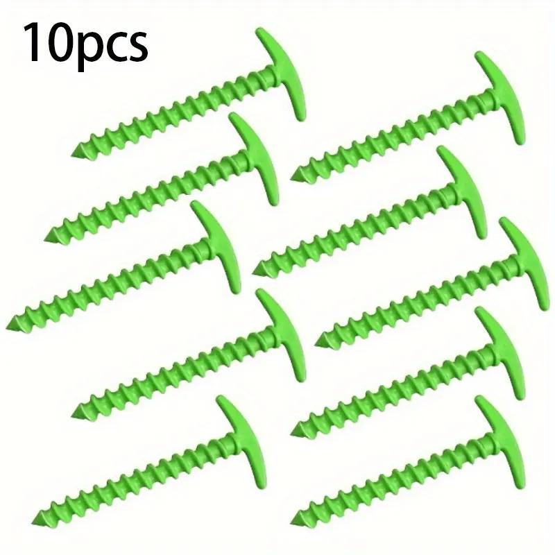 10 Pcs/Pack Outdoor Camping Tent Pegs Ground Nails Screw Anchor Stakes Pegs Hiking Tent Stakes Pins Tent Accessories зелений
10 Pcs/Pack Outdoor Camping Tent Pegs Ground Nails Screw Anchor Stakes Pegs Hiking Tent Stakes Pins Tent Accessories зелений