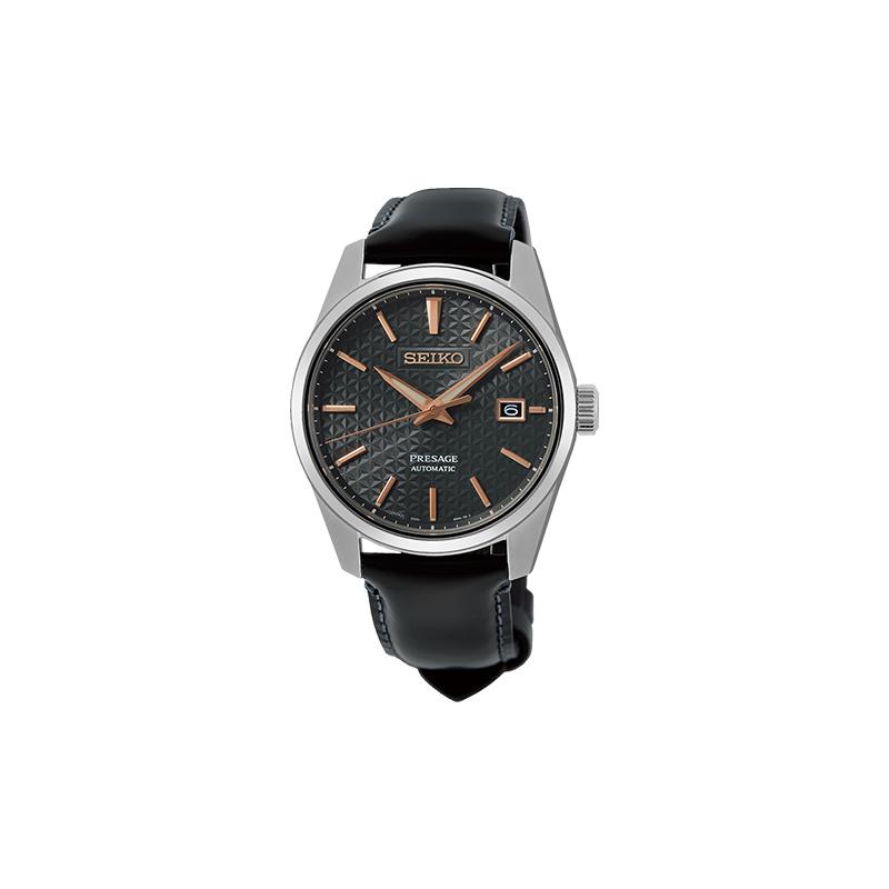 SEIKO Fashion and Casual Mechanical Movement Genuine Leather Strap Men and Women Same Style Black Dial SPB231J1
SEIKO Fashion and Casual Mechanical Movement Genuine Leather Strap Men and Women Same Style Black Dial SPB231J1