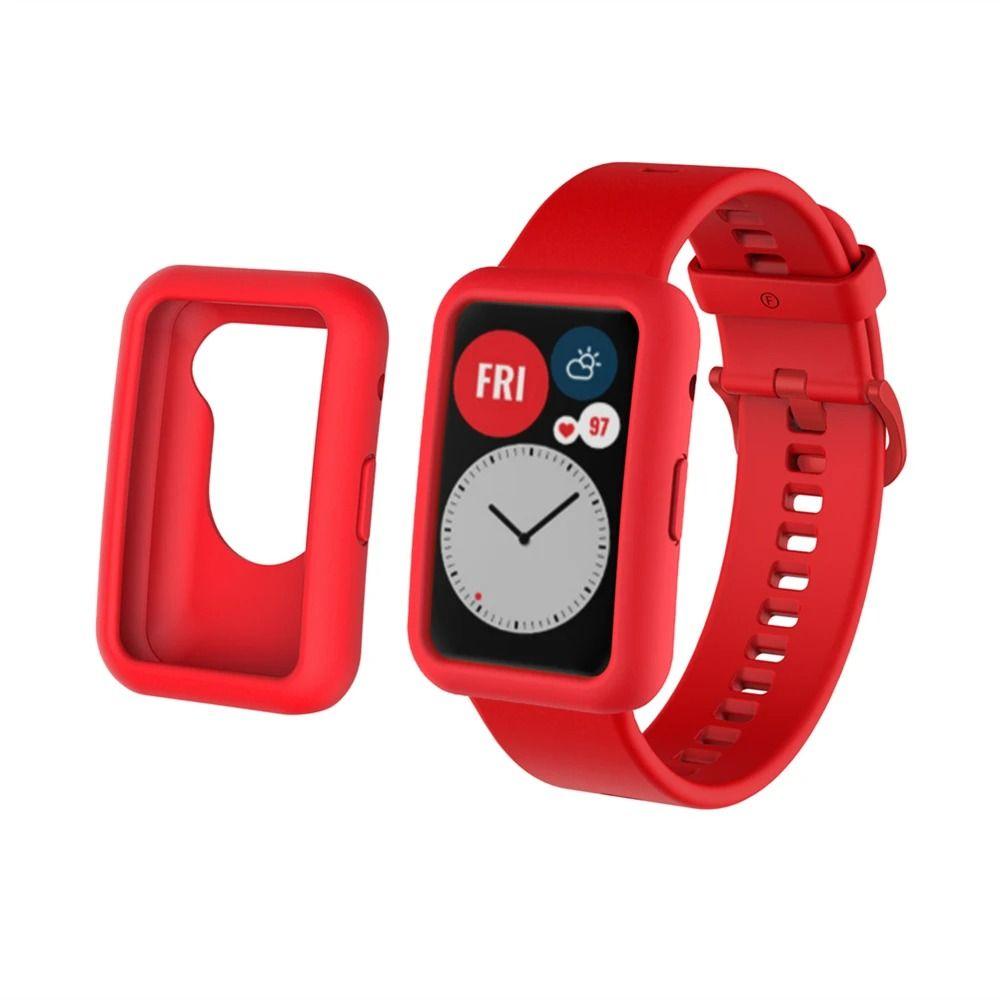 Silicone Replacement Watchband Soft Protector Sleeve Shell for Huawei Watch Fit Watch Accessories
Silicone Replacement Watchband Soft Protector Sleeve Shell for Huawei Watch Fit Watch Accessories