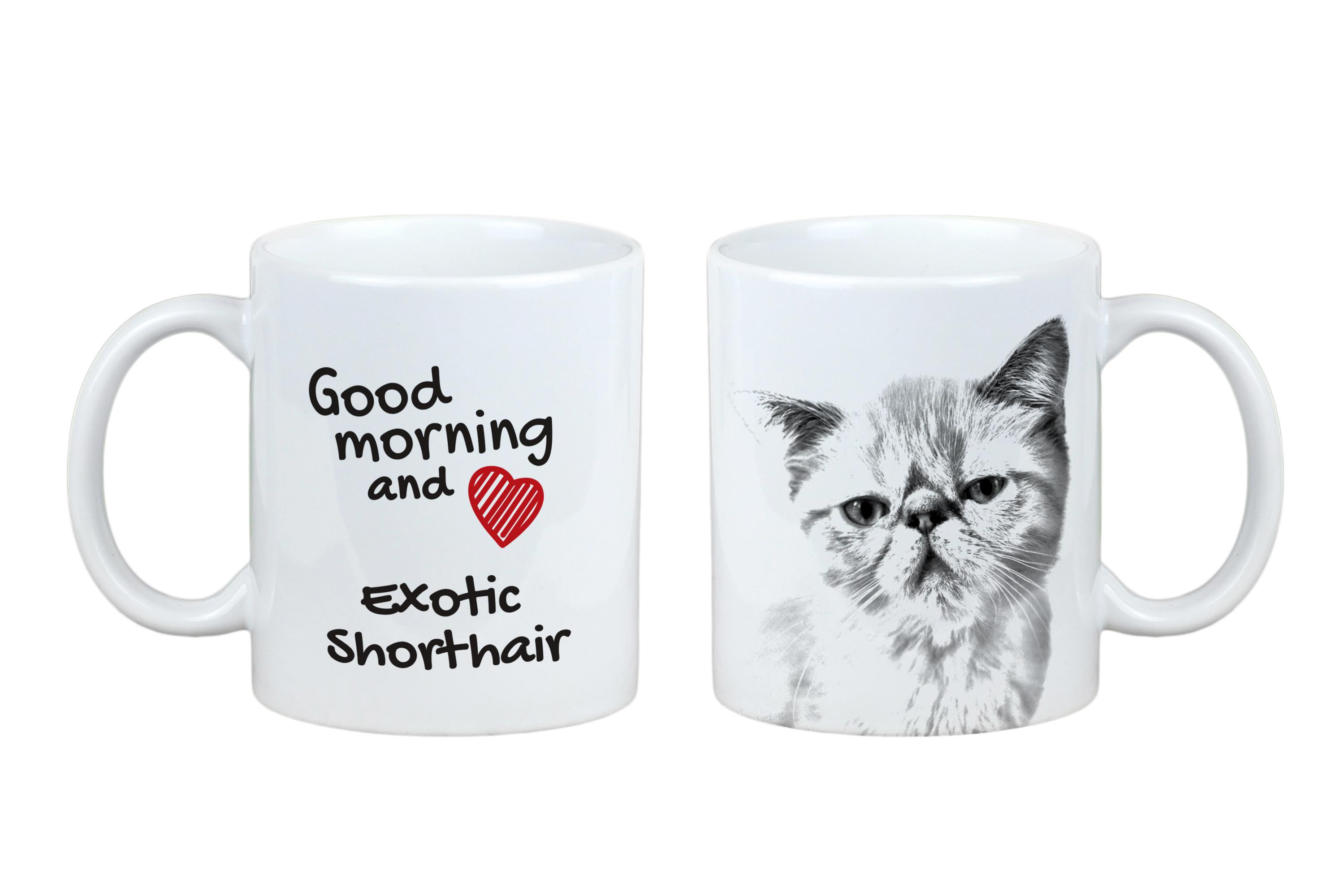Exotic Shorthair - cat mug, personalized mug with print, classic gift for everyone from the Art-Dog brand білий
Exotic Shorthair - cat mug, personalized mug with print, classic gift for everyone from the Art-Dog brand білий