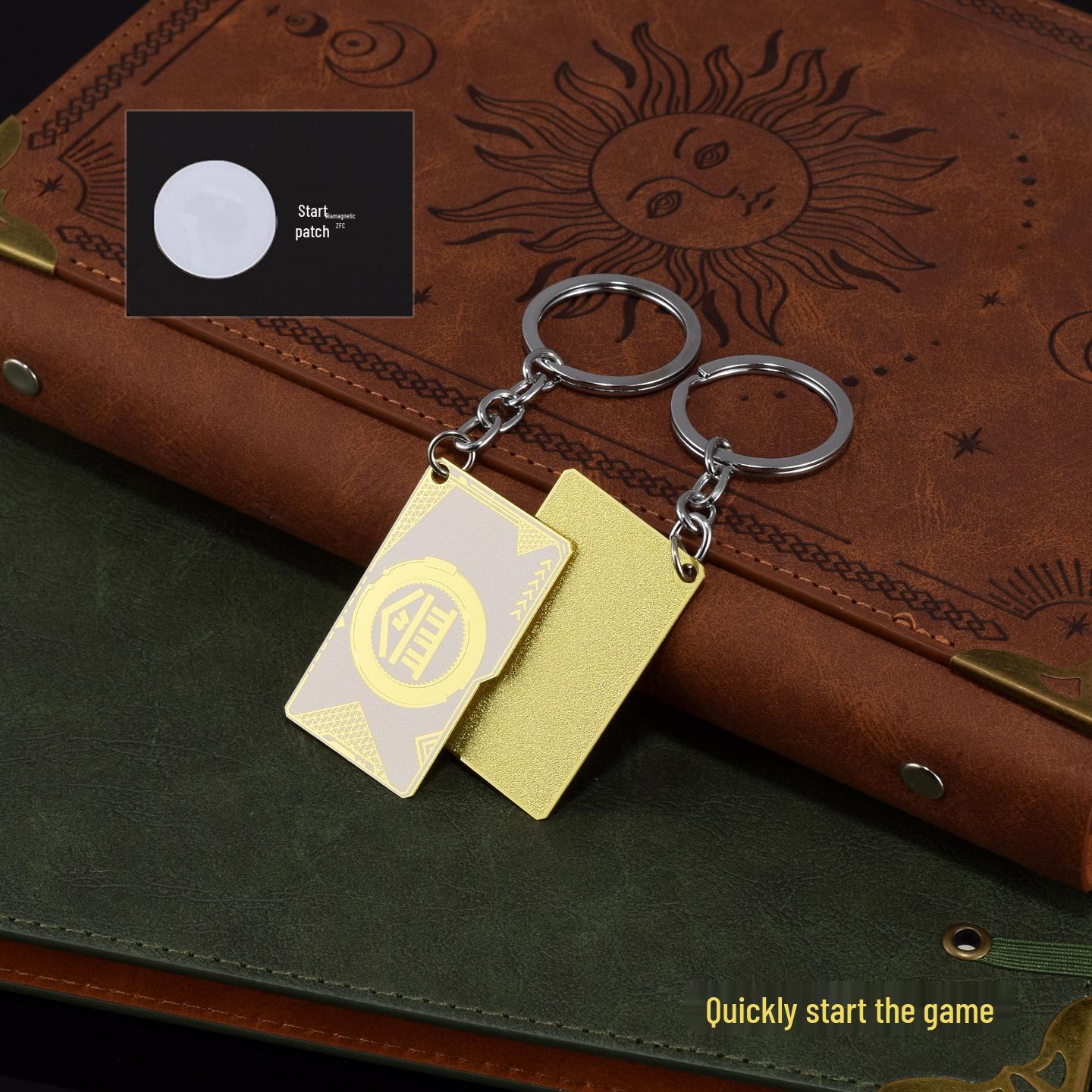 Peace Elite Game Peripherals: NFC Keychain with Black, Red, and Vault Opening Cards
Peace Elite Game Peripherals: NFC Keychain with Black, Red, and Vault Opening Cards