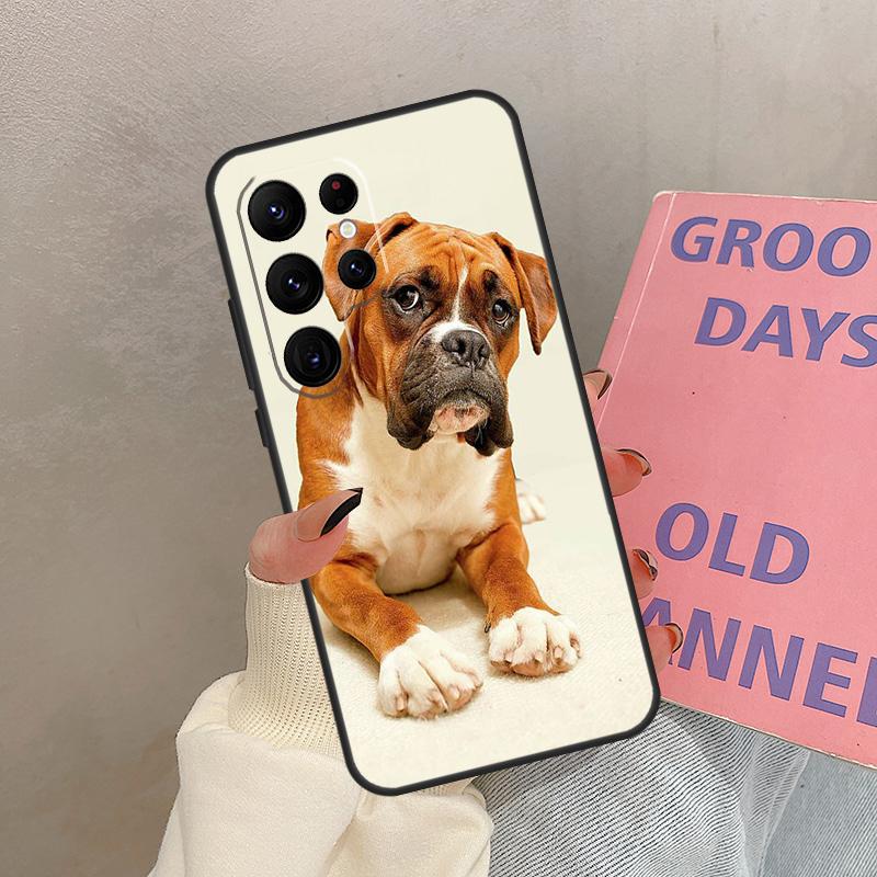 Boxer Dog Case For Samsung Galaxy S25 Ultra S20 S21 S22 S24 S23 Ultra S9 S10 Plus S25 FE Cover Coque Galaxy S21
Boxer Dog Case For Samsung Galaxy S25 Ultra S20 S21 S22 S24 S23 Ultra S9 S10 Plus S25 FE Cover Coque Galaxy S21