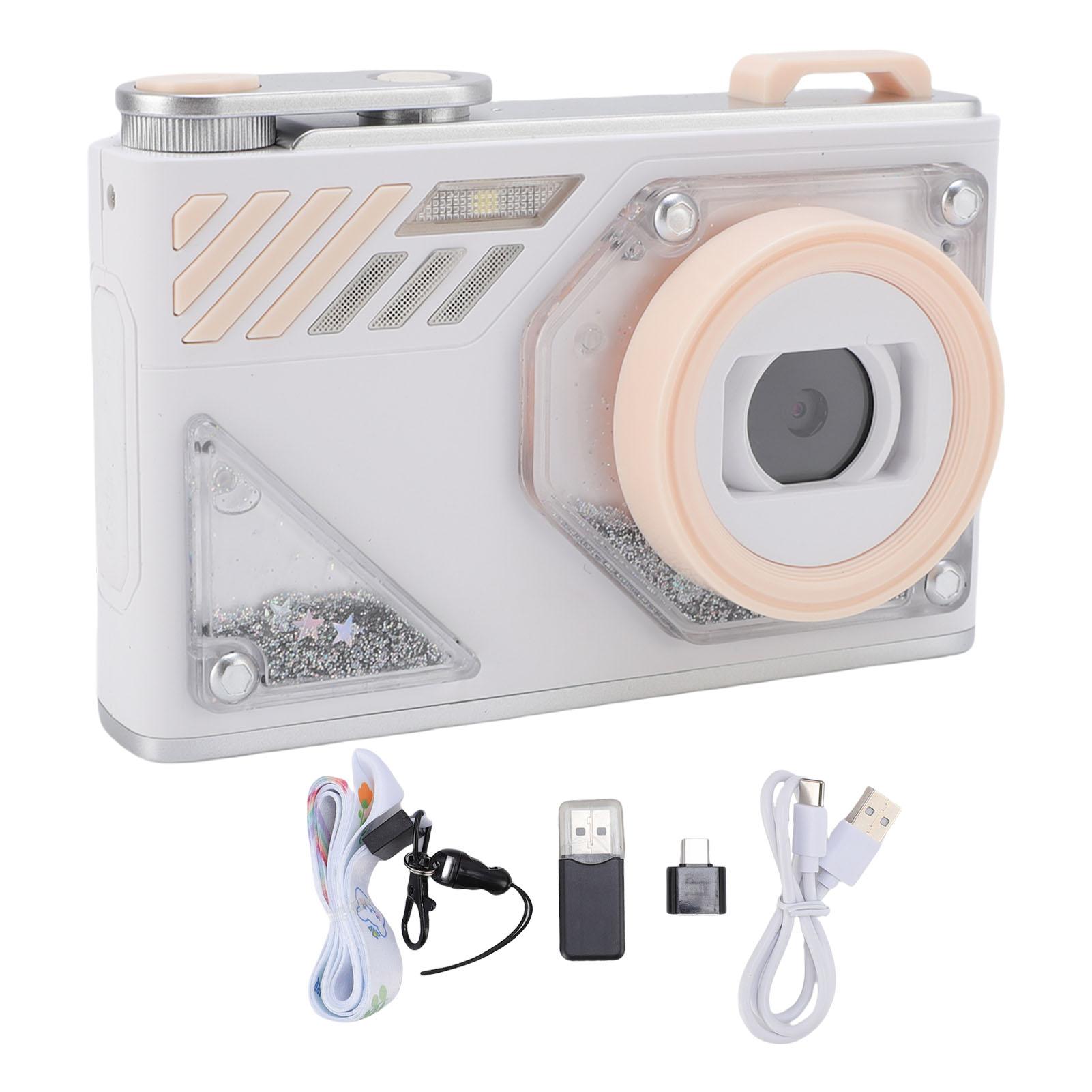 Digital Camera 1080P HD 48MP 8X Zoom Front Rear 2 Lens Portable Small Auto Focus for Students White рожевий
Digital Camera 1080P HD 48MP 8X Zoom Front Rear 2 Lens Portable Small Auto Focus for Students White рожевий