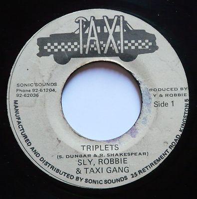 7inch Record SLY & ROBBIE & THE TAXI GANG - Triplets NONE Taxi Jamaica Reggae, Ska & Dub Used
7inch Record SLY & ROBBIE & THE TAXI GANG - Triplets NONE Taxi Jamaica Reggae, Ska & Dub Used