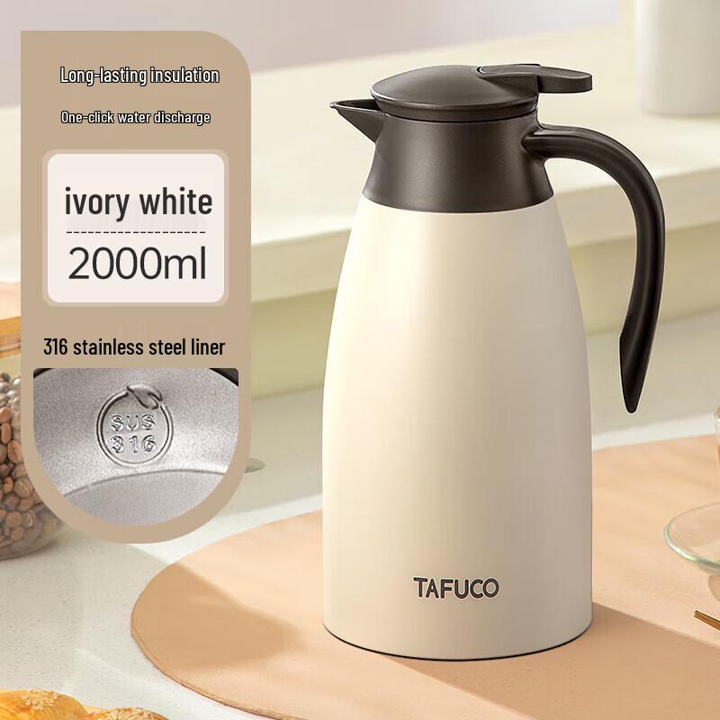 TAFUCO 316 Stainless Steel Insulated Hot Water Bottle
TAFUCO 316 Stainless Steel Insulated Hot Water Bottle