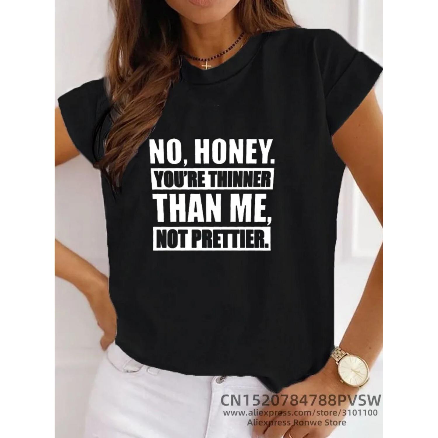 No Honey You re Thinner Than Me Not Prettier Women Funny T Shirt Girl Summer Harajuku Y2k Trendy Tops Tee 90s Vintage Clothes S чёрный
No Honey You re Thinner Than Me Not Prettier Women Funny T Shirt Girl Summer Harajuku Y2k Trendy Tops Tee 90s Vintage Clothes S чёрный