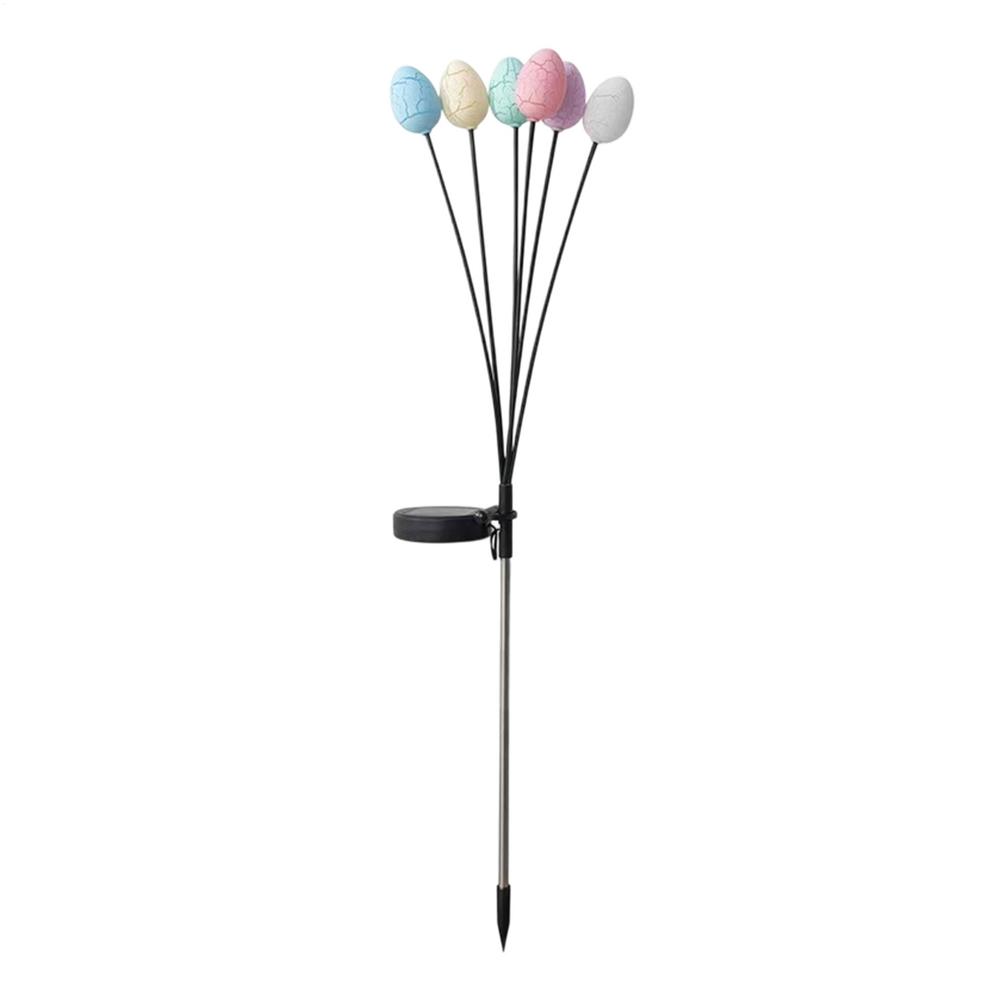Easter Egg Outdoor Waterproof Solar Light Swaying Easter Eggs Decorations Outdoor Solar Stake 6-LED Lights With Ground Plug
Easter Egg Outdoor Waterproof Solar Light Swaying Easter Eggs Decorations Outdoor Solar Stake 6-LED Lights With Ground Plug