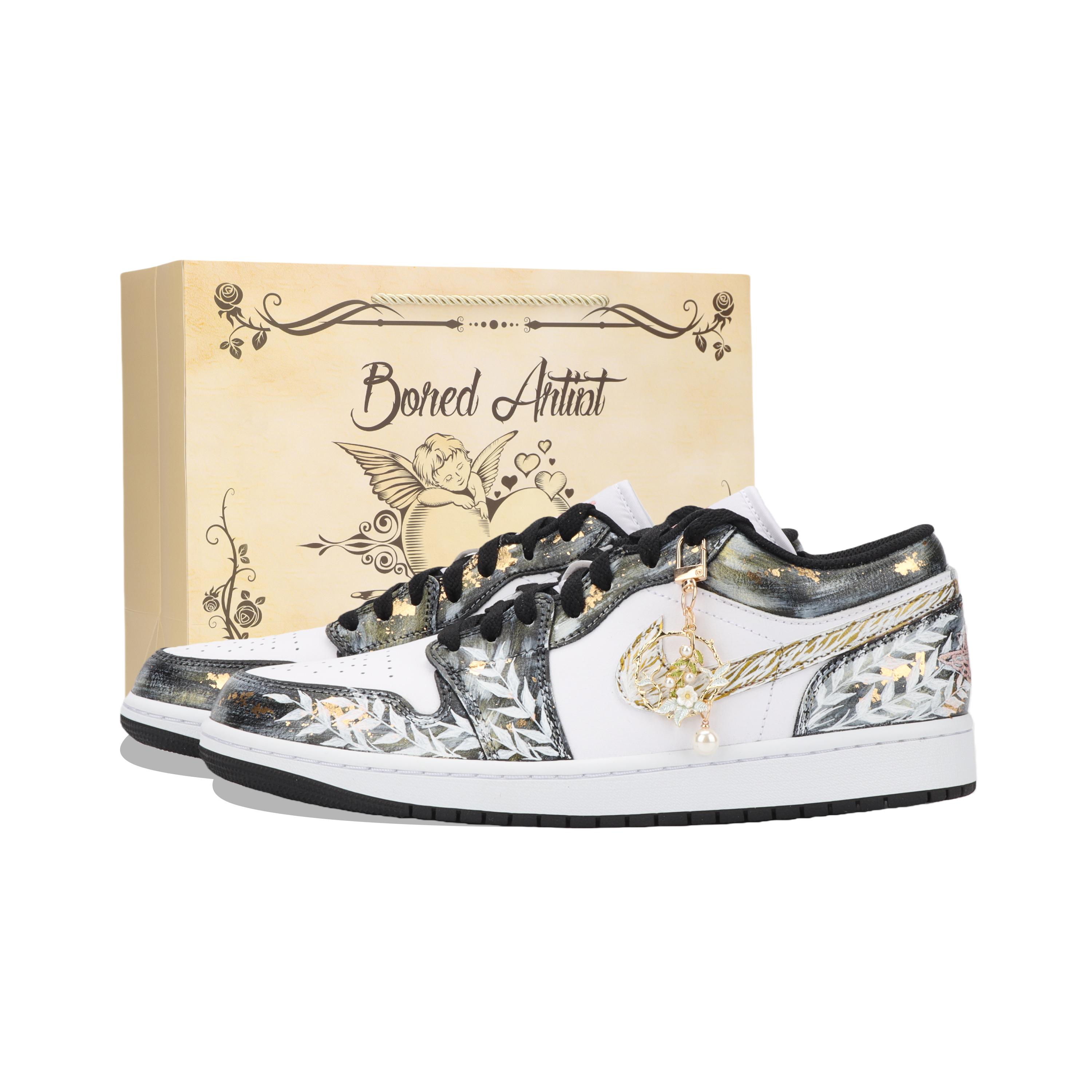 Jordan Air Jordan 1 Moonlit Embrace, Venus Kiss Slip Resistant Abrasion Resistant Low top Vintage Basketball Shoes 553560-044(Team724-) 36.5
Jordan Air Jordan 1 Moonlit Embrace, Venus Kiss Slip Resistant Abrasion Resistant Low top Vintage Basketball Shoes 553560-044(Team724-) 36.5