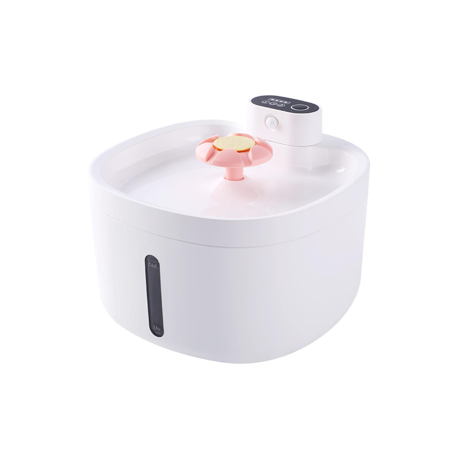Dog Cat Water Fountain Wireless Automatic Pet Water Fountain 2.6L Large Capacity Cat Water Dispenser with 3 Modes 5 Stage Filtration Quiet Pump for Pe
Dog Cat Water Fountain Wireless Automatic Pet Water Fountain 2.6L Large Capacity Cat Water Dispenser with 3 Modes 5 Stage Filtration Quiet Pump for Pe