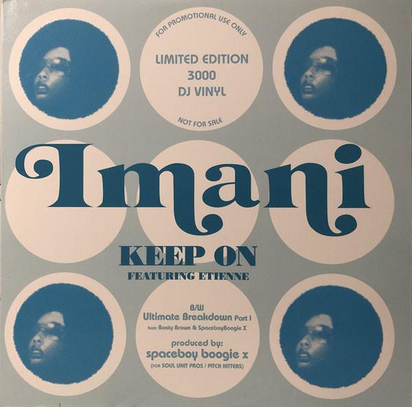 12inch Record IMANI - Keep On / Ultimate Breakdown (Part PRPS1007PROMO Props Recording 2002 US Rap & Hip-Hop/R&B Used
12inch Record IMANI - Keep On / Ultimate Breakdown (Part PRPS1007PROMO Props Recording 2002 US Rap & Hip-Hop/R&B Used