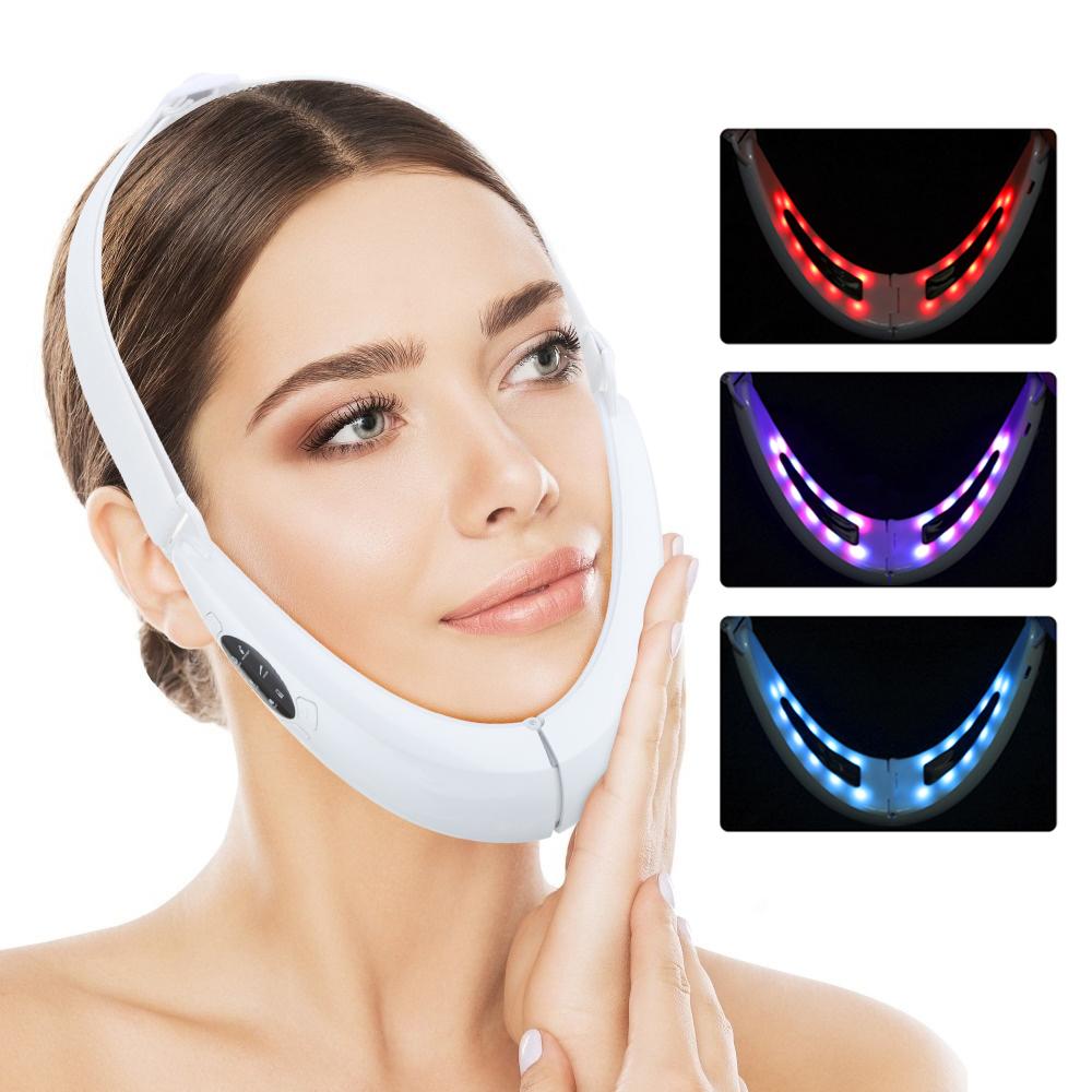 8 Levels Face Lifter V-Line Up Belt 5 Modes LED Photon Therapy Slimming Vibration V Facial Massager Device Display Relax Muscle
8 Levels Face Lifter V-Line Up Belt 5 Modes LED Photon Therapy Slimming Vibration V Facial Massager Device Display Relax Muscle
