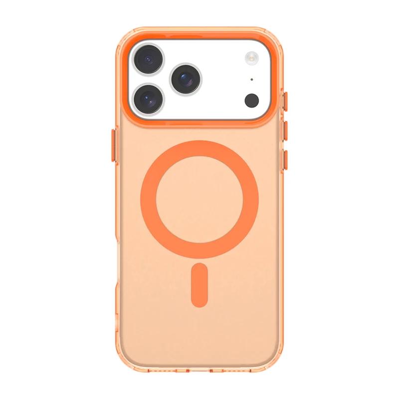 Frosted Silicone Cover For iPhone 17 17 Pro Max Wireless Charging Magnetic candy Case For Apple iPhone 17 Air Protector iPhone17 Pro
Frosted Silicone Cover For iPhone 17 17 Pro Max Wireless Charging Magnetic candy Case For Apple iPhone 17 Air Protector iPhone17 Pro