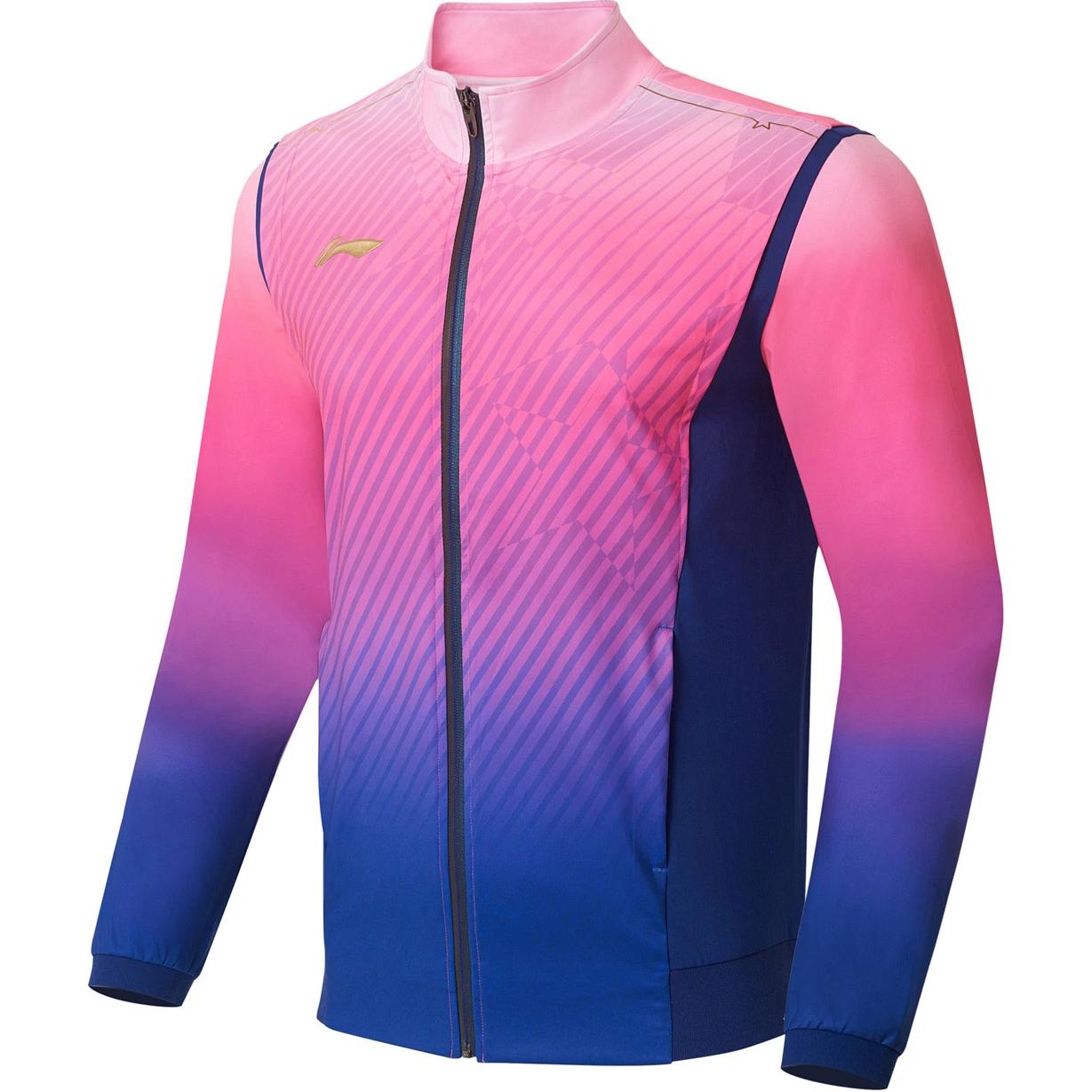 Li Ning Table Tennis Series Color Block Gradient Stand Collar Sports Jacket Unisex Jackets Shadow-Purple Blue AYYS023-1 3XL
Li Ning Table Tennis Series Color Block Gradient Stand Collar Sports Jacket Unisex Jackets Shadow-Purple Blue AYYS023-1 3XL