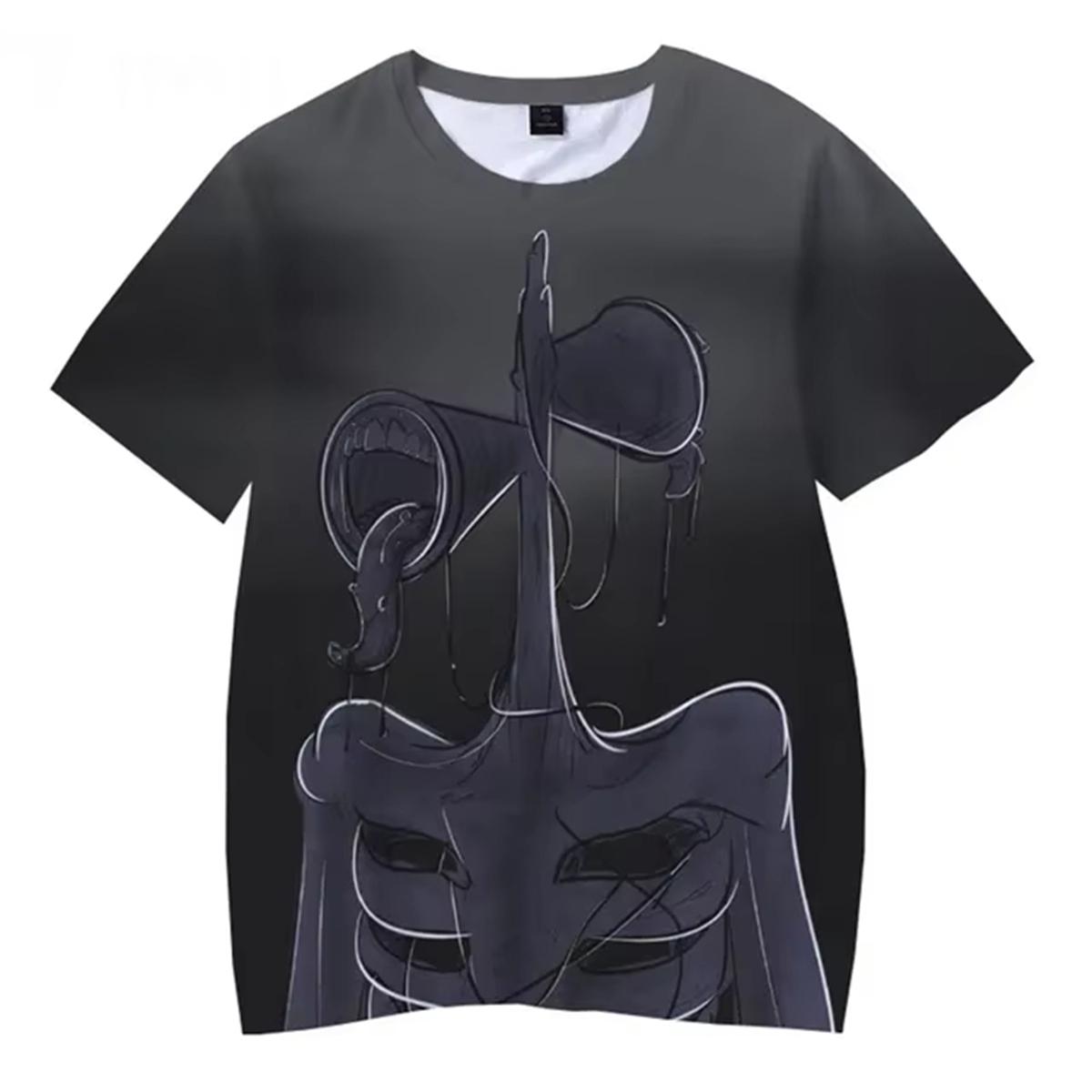 Kids Horror Siren Head 3D Printed T Shirt Toddler Cartoon T-Shirt Boys Girls Teens Anime Tee Tops Summer Children Clothes 160
Kids Horror Siren Head 3D Printed T Shirt Toddler Cartoon T-Shirt Boys Girls Teens Anime Tee Tops Summer Children Clothes 160