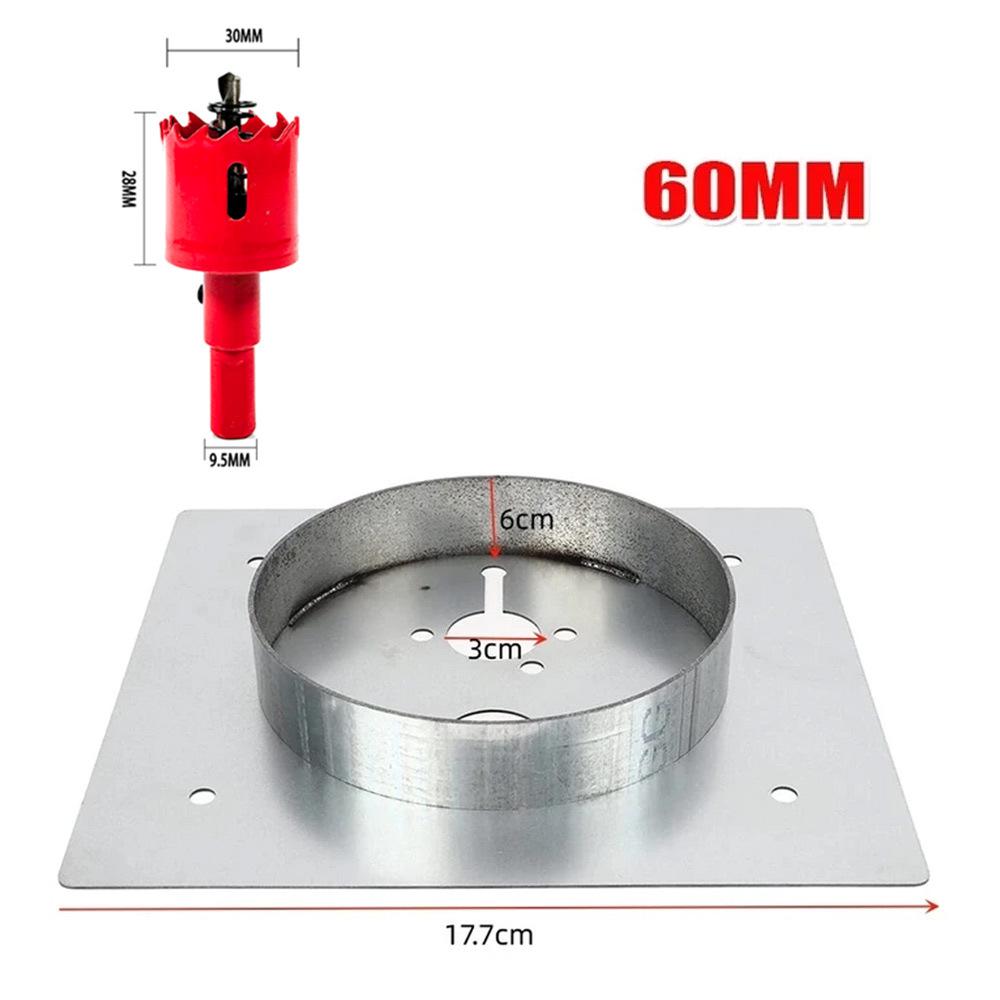 Parking Heater Upgrade Plate with Protective Steel Ring Model A-30 + Hole Opener
Parking Heater Upgrade Plate with Protective Steel Ring Model A-30 + Hole Opener
