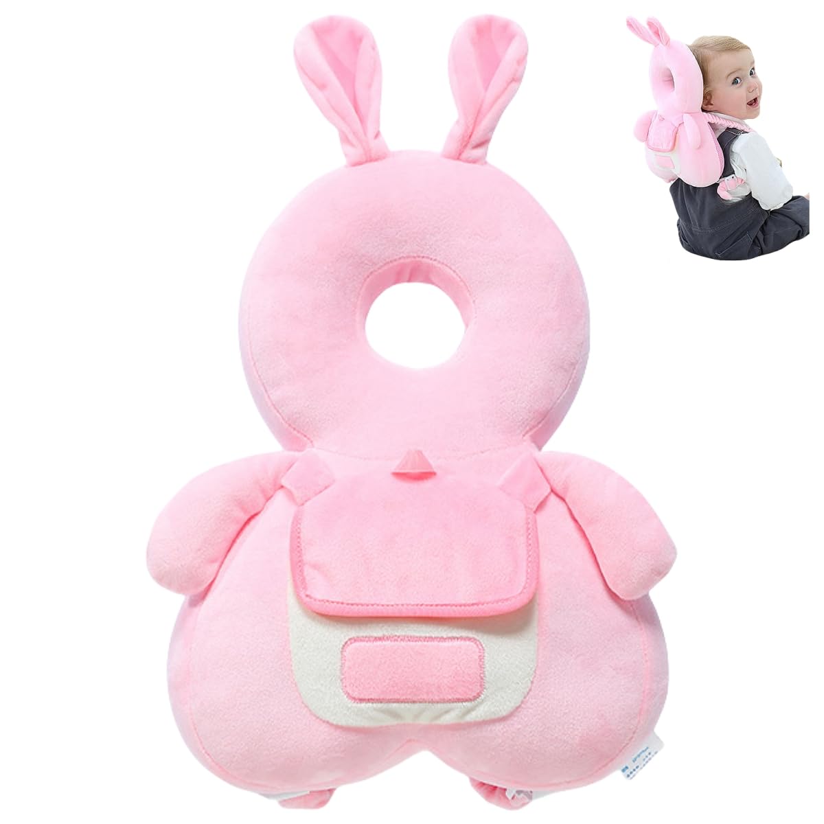 Baby Head Cushion Backpack with Cute and Lion Breathable Mesh Baby Indoor Protective Head Guard Perfect Gift Guard, Anti-Fall Bee, Rabbit, Duck,
Baby Head Cushion Backpack with Cute and Lion Breathable Mesh Baby Indoor Protective Head Guard Perfect Gift Guard, Anti-Fall Bee, Rabbit, Duck,