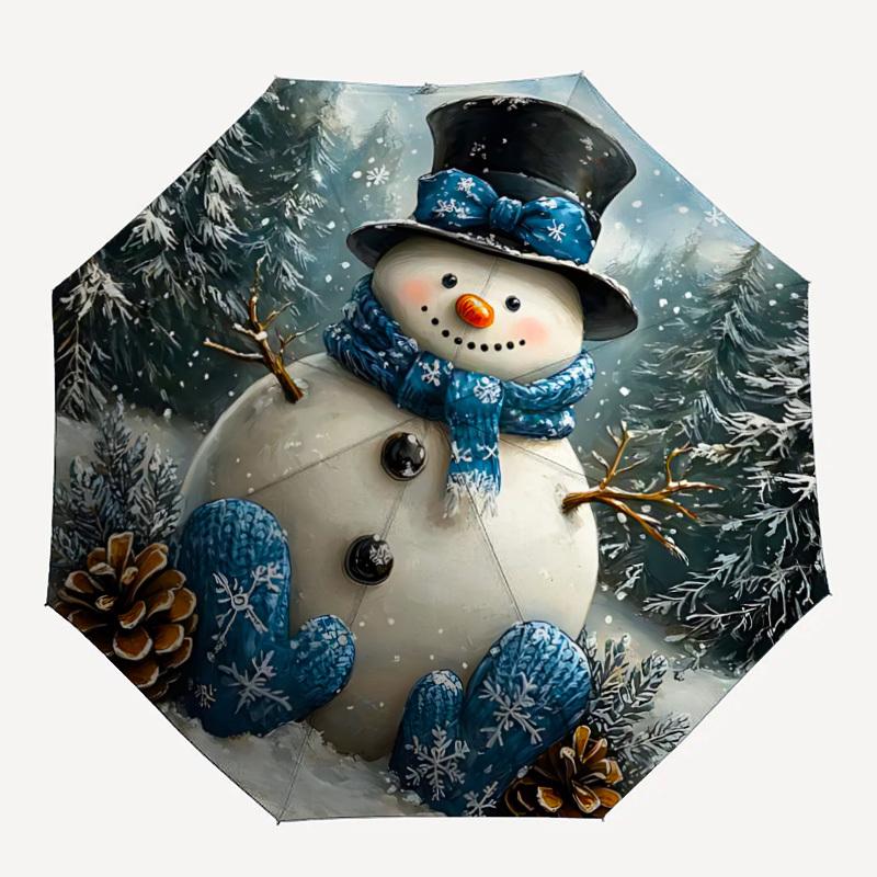 1pc Winter Snowman Automatic Folding Umbrella, Sturdy And Durable Automatic Folding Umbrella with 8 Ribs, Convenient for Outdoor Use159
1pc Winter Snowman Automatic Folding Umbrella, Sturdy And Durable Automatic Folding Umbrella with 8 Ribs, Convenient for Outdoor Use159