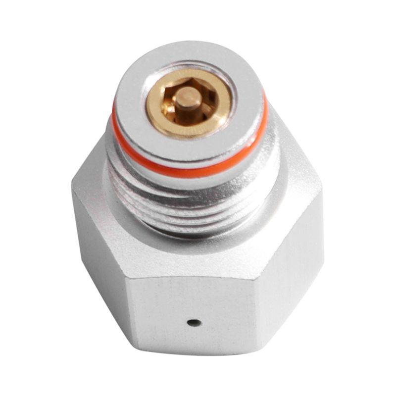 BAAU Soda CO2 Pressure Regulator Adapter,Female TR21-4 Soda Cylinder To Male G1/2 Co2 Tank Durable Easy To Use срібний
BAAU Soda CO2 Pressure Regulator Adapter,Female TR21-4 Soda Cylinder To Male G1/2 Co2 Tank Durable Easy To Use срібний
