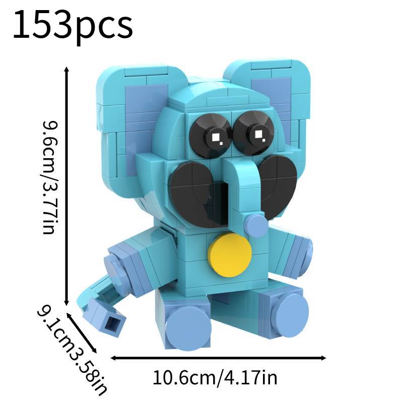 Playtime Game Poppy Smiling Critters Small Particle Assembly Of Building Blocks StyleA
Playtime Game Poppy Smiling Critters Small Particle Assembly Of Building Blocks StyleA