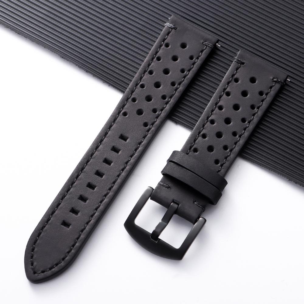 18/19/20/21/22/24mm Vintage Handmade Watch Strap Leather Strap Gray Black Brown Soft Breathable Porous for Men Women Watchbands 19mm чорний
18/19/20/21/22/24mm Vintage Handmade Watch Strap Leather Strap Gray Black Brown Soft Breathable Porous for Men Women Watchbands 19mm чорний