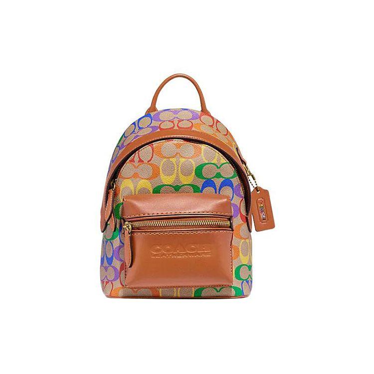Coach Charter 19 Multi-Functional Pocket Zipper Coated Canvas And Leather Backpack Men backpack Rainbow CJ878-EVP Basic Set (Bag+Dust Bag)
Coach Charter 19 Multi-Functional Pocket Zipper Coated Canvas And Leather Backpack Men backpack Rainbow CJ878-EVP Basic Set (Bag+Dust Bag)