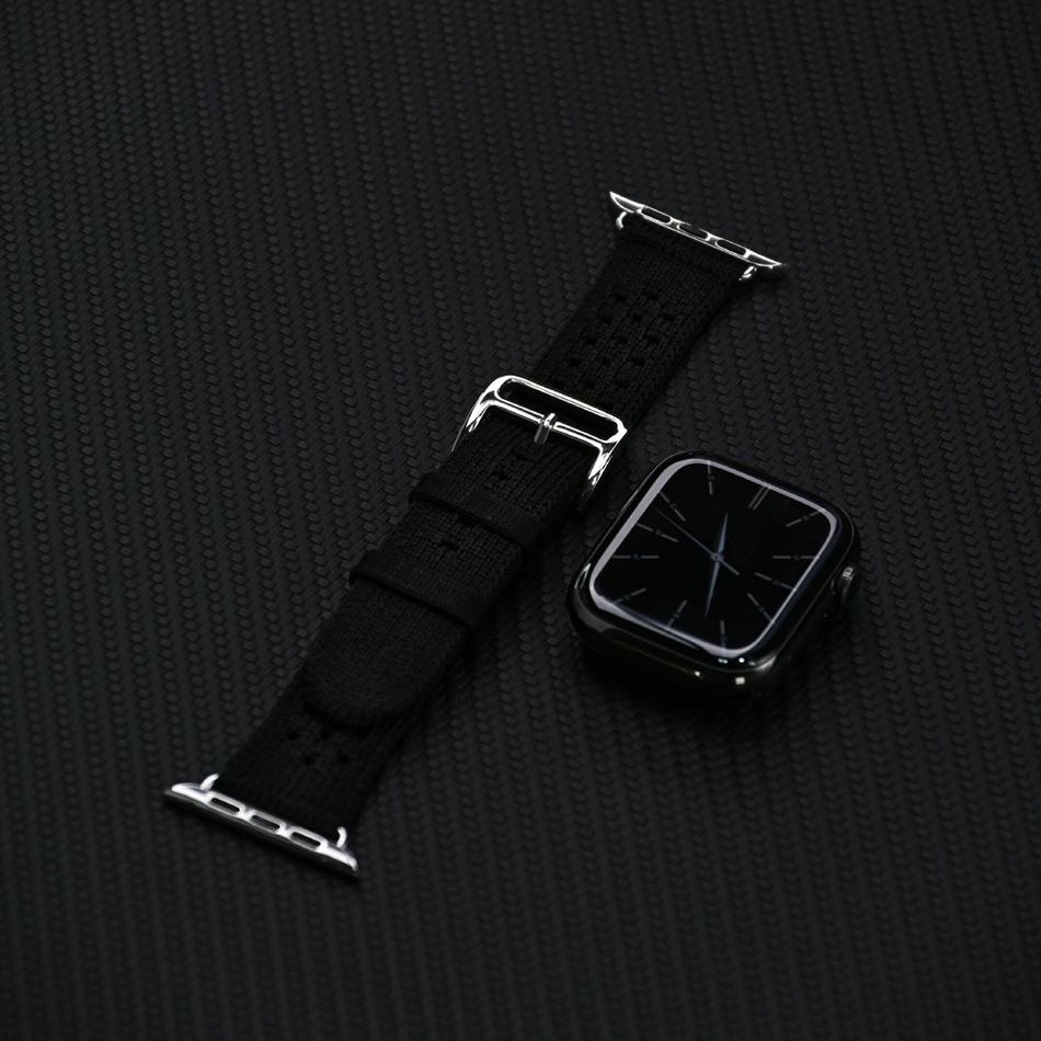 Нейлоновый плетеный ремешок для Apple Watch Series S11/10/9/8/7/6/SE/Ultra Дышащий вязаный ремешок для iWatch 49/46/45/44/42/41/40/38 мм 38 40 41(S11 10)42MM чёрный
Нейлоновый плетеный ремешок для Apple Watch Series S11/10/9/8/7/6/SE/Ultra Дышащий вязаный ремешок для iWatch 49/46/45/44/42/41/40/38 мм 38 40 41(S11 10)42MM чёрный
