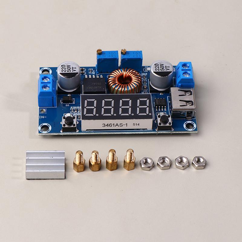 Xl4015 75W Dc-Dc 5A Led Drive Lithum Battery Charger Module Regulators Module Adjustable Buck Module With Voltmeter Display 1
Xl4015 75W Dc-Dc 5A Led Drive Lithum Battery Charger Module Regulators Module Adjustable Buck Module With Voltmeter Display 1