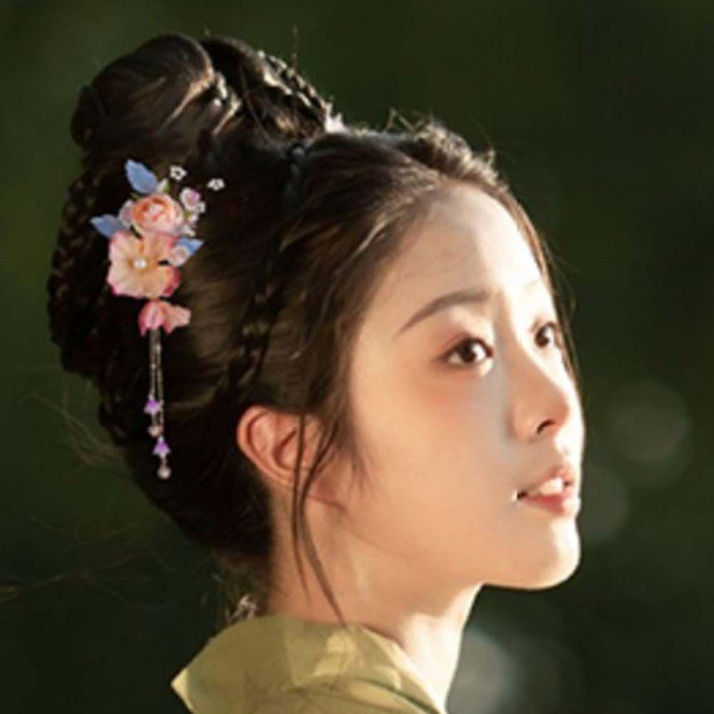 Hair Comb Rose Flower Hair Clip Tassel Chinese Ancient Style Headdress Set Simple Wedding
Hair Comb Rose Flower Hair Clip Tassel Chinese Ancient Style Headdress Set Simple Wedding