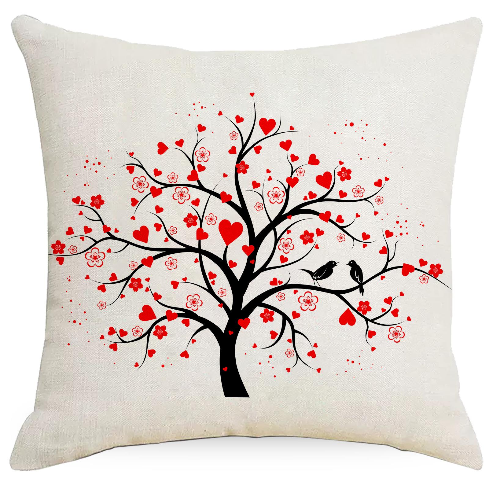 Valentine S Day Pillow Cover Red Love Tree Linen Print Pillow Cover Bedroom Sofa Cushion Cover Premium Durable 45 * 45Cm without pillow core
Valentine S Day Pillow Cover Red Love Tree Linen Print Pillow Cover Bedroom Sofa Cushion Cover Premium Durable 45 * 45Cm without pillow core