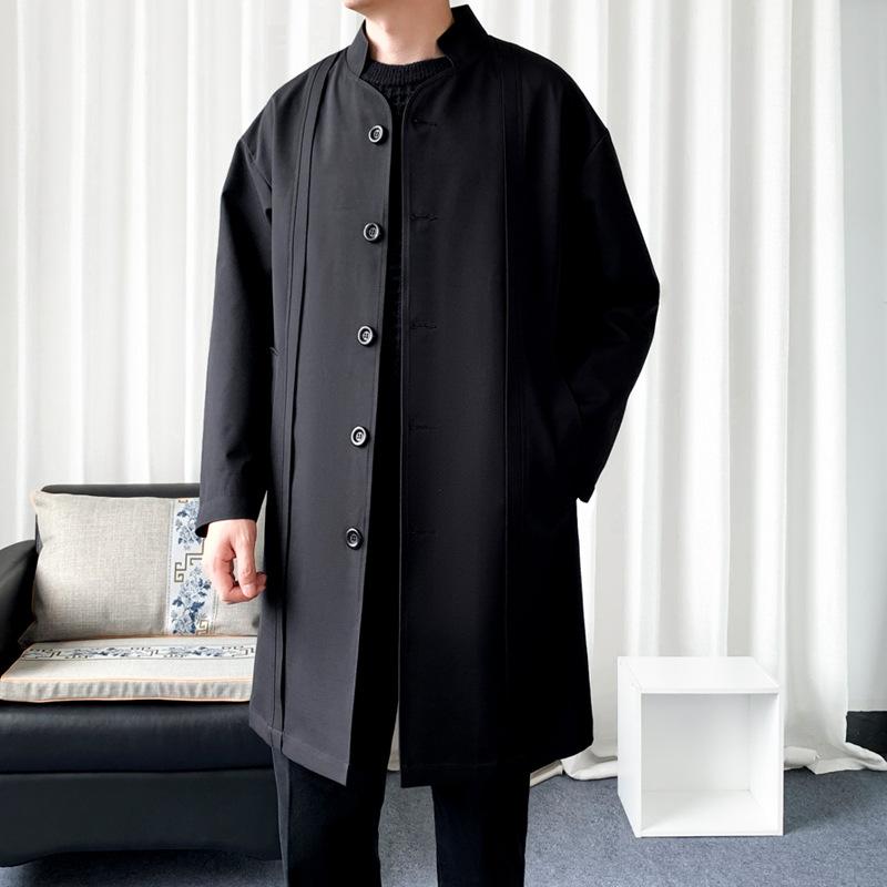 Осенняя одежда для мужчин Ветровка с китайским воротником-стойкой для мужчин Повседневная и универсальная Красивая мужская куртка средней длины в китайском стиле 3XL
Осенняя одежда для мужчин Ветровка с китайским воротником-стойкой для мужчин Повседневная и универсальная Красивая мужская куртка средней длины в китайском стиле 3XL