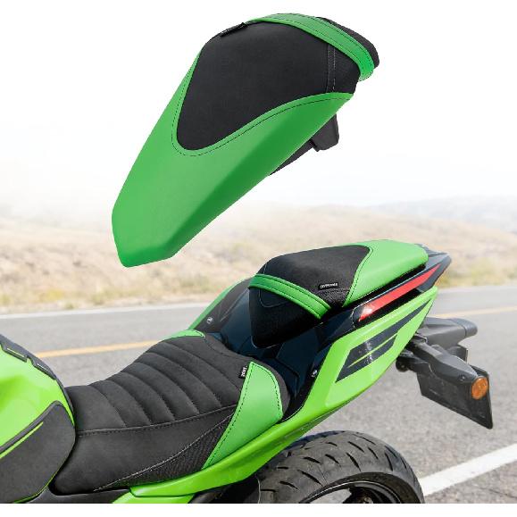 Motorcycle Rear Passenger Seat Cushion Pad Fit for Ninja 400 Z400 2018 2019 2020 2021 2022 2023 2024 Soft Pillion Saddle Cover (Rear-Black) Rear-Green
Motorcycle Rear Passenger Seat Cushion Pad Fit for Ninja 400 Z400 2018 2019 2020 2021 2022 2023 2024 Soft Pillion Saddle Cover (Rear-Black) Rear-Green