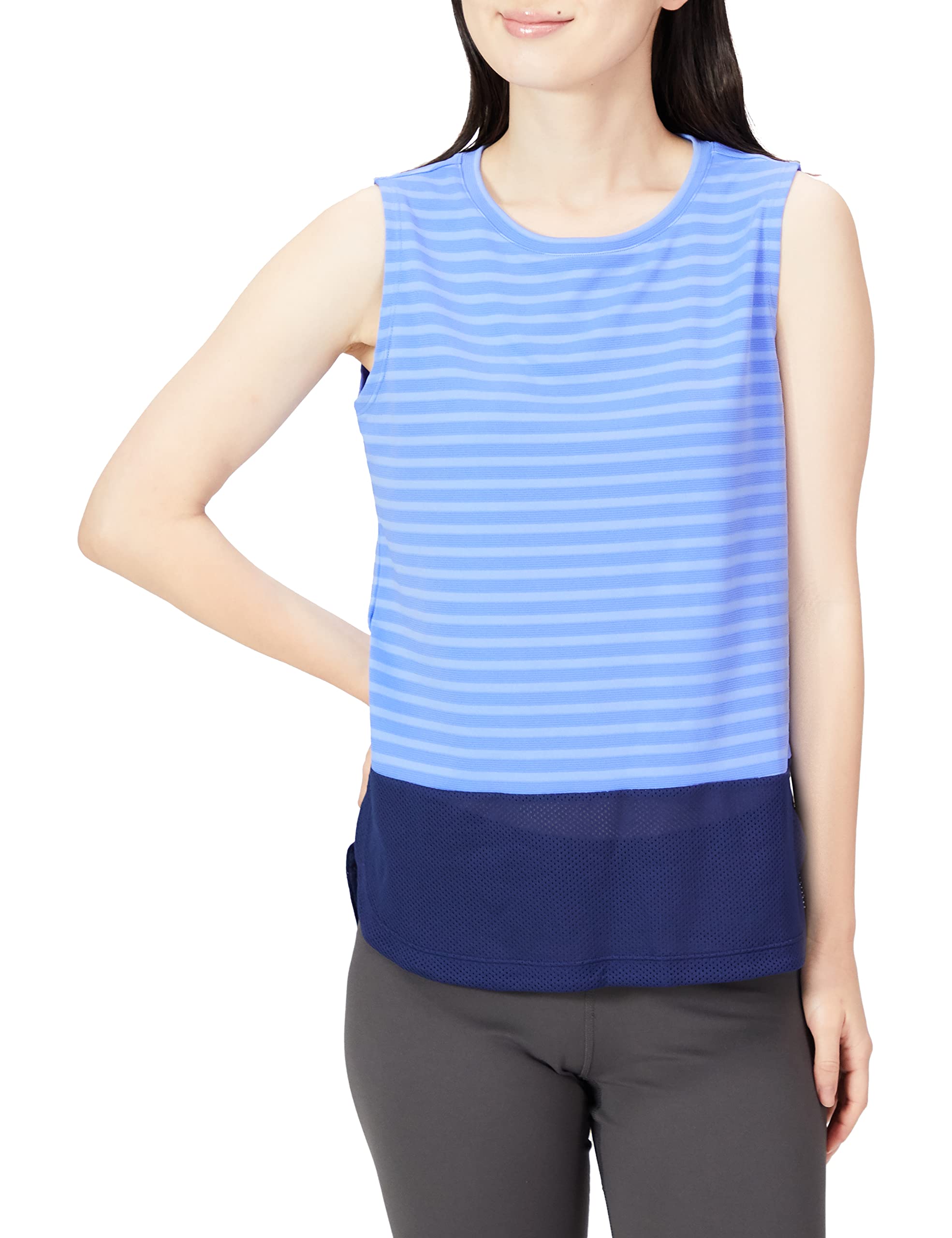 Женская футболка без рукавов для йоги с защитой от УФ-лучей, размер M, CW-X, DFY510, влагоотводящая, быстросохнущая, защита, (Япония М)
Женская футболка без рукавов для йоги с защитой от УФ-лучей, размер M, CW-X, DFY510, влагоотводящая, быстросохнущая, защита, (Япония М)