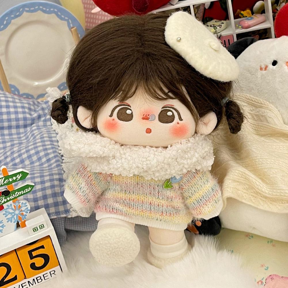 Sweater 20cm Doll Clothes Outfit Scarf Doll Dress Up Set 10cm Cotton Doll Clothes Children s Gift for 10cm
Sweater 20cm Doll Clothes Outfit Scarf Doll Dress Up Set 10cm Cotton Doll Clothes Children s Gift for 10cm