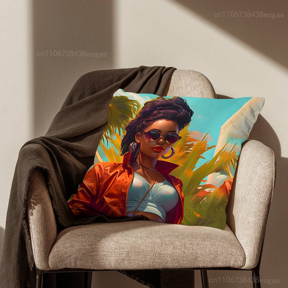 Afro Art Girls Throw Pillow Case Living Room Sofa Cushion Cover For Home Bedroom Decoration And Protector 30cmx30cm
Afro Art Girls Throw Pillow Case Living Room Sofa Cushion Cover For Home Bedroom Decoration And Protector 30cmx30cm