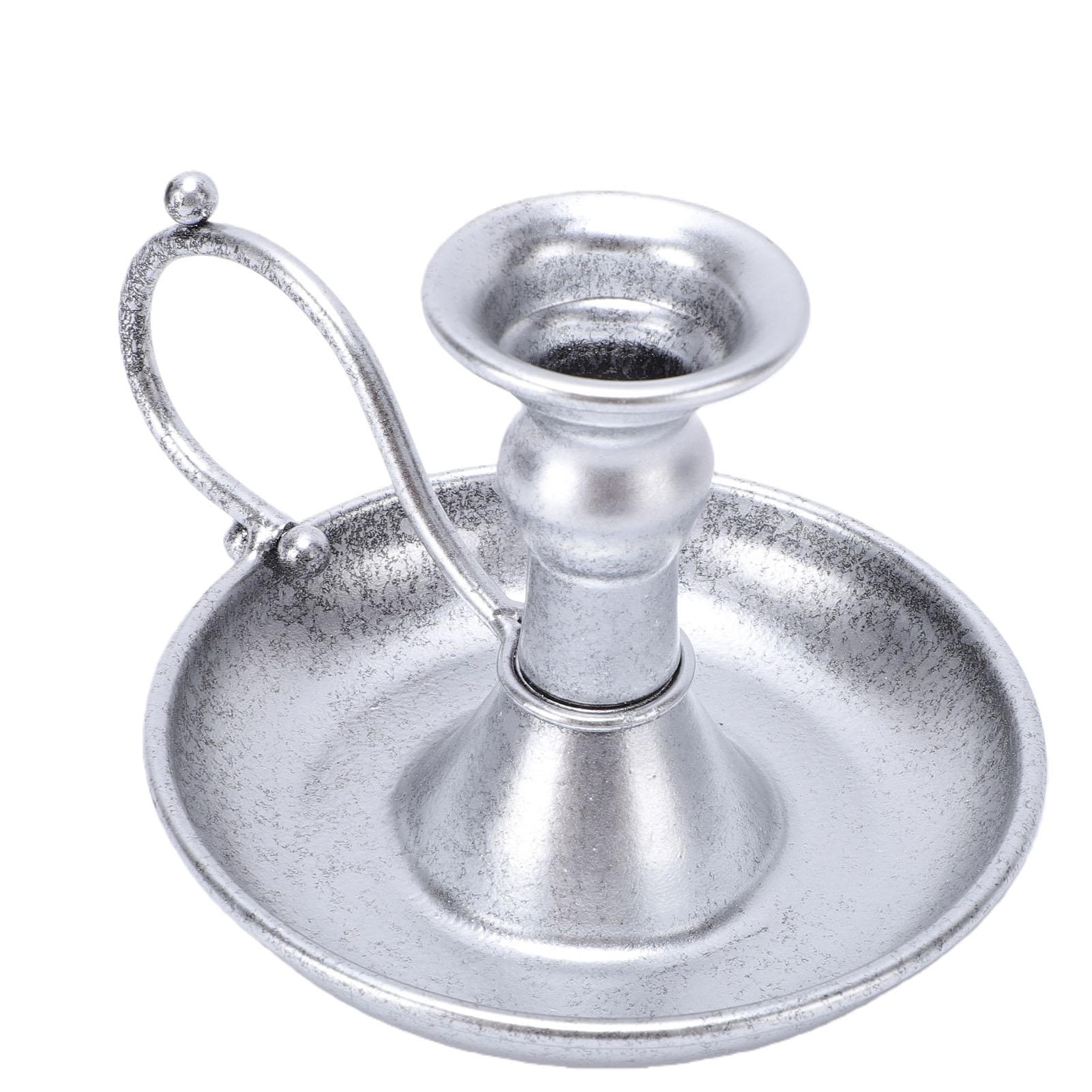 Vintage Candlestick Holder Multifunctional Metal Chamberstick Candle Holder for Home Wedding
Vintage Candlestick Holder Multifunctional Metal Chamberstick Candle Holder for Home Wedding