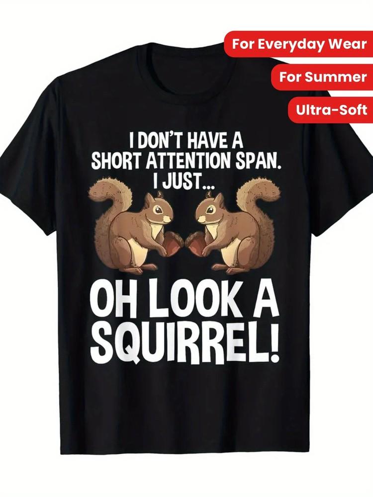 Funny Squirrel Design Print For Men Women Couple Fashion T-Shirt Street Short S Unisex T-Shirt XXXL
Funny Squirrel Design Print For Men Women Couple Fashion T-Shirt Street Short S Unisex T-Shirt XXXL