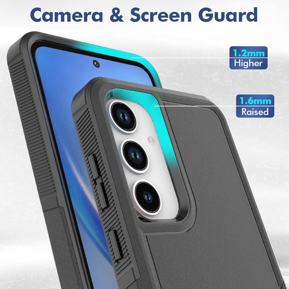 For Samsung Galaxy A55 5G Case PC+TPU 2-in-1 Shockproof Protective Phone Cover Dark Green
For Samsung Galaxy A55 5G Case PC+TPU 2-in-1 Shockproof Protective Phone Cover Dark Green
