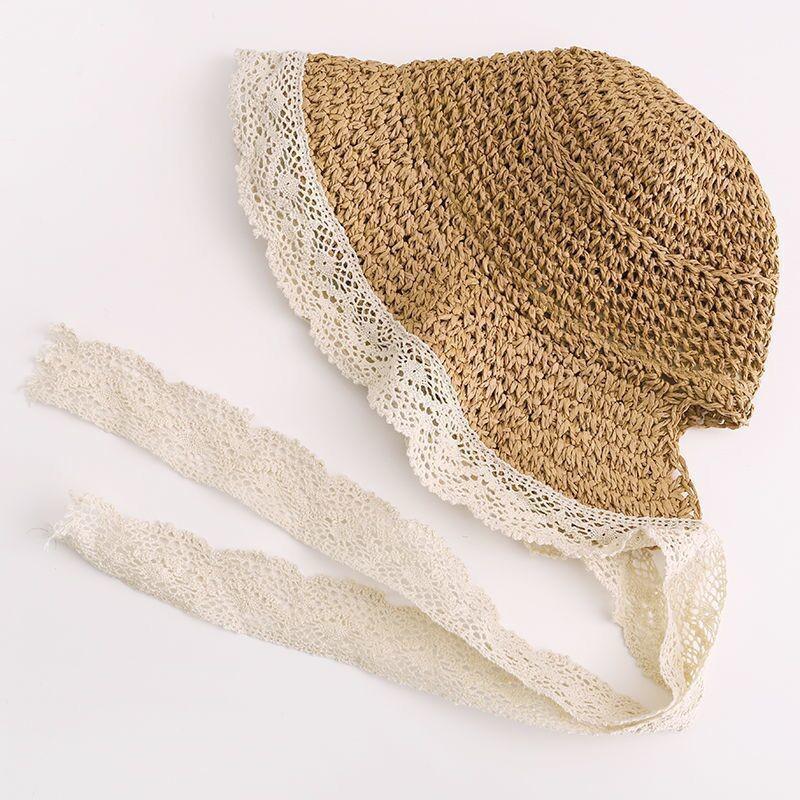 Baby Girl Cap 43-53cm 0-6 Years Children Panama Hat Lace Baby Hat Summer Straw Bow Beach Baby Sun Hats and Caps for Kids 1PC Woman
Baby Girl Cap 43-53cm 0-6 Years Children Panama Hat Lace Baby Hat Summer Straw Bow Beach Baby Sun Hats and Caps for Kids 1PC Woman