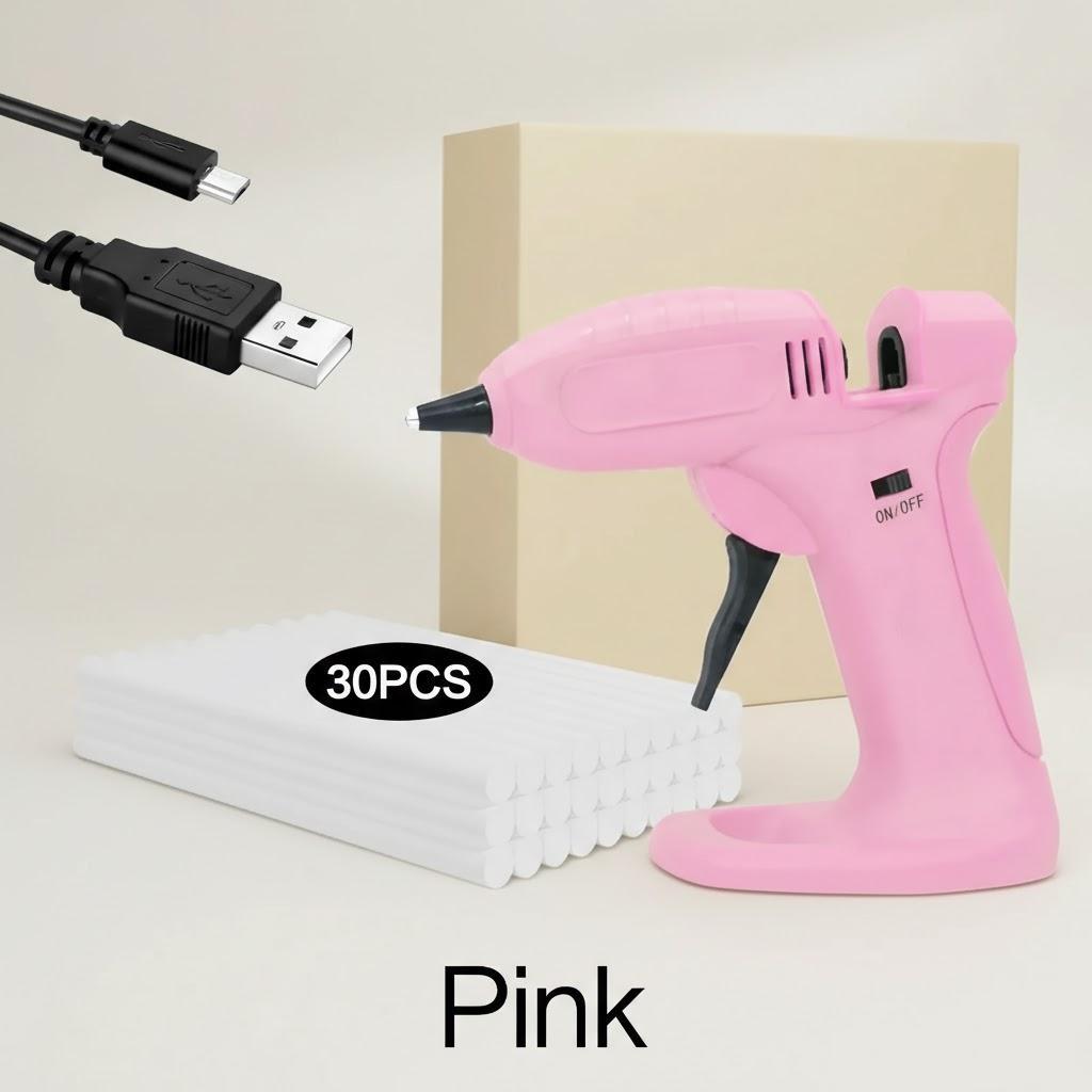 Rechargeable Cordless Glue Gun Portable Lightweight Design Smooth Glue Flow Ideal DIY Projects Crafting Home Repairs
Rechargeable Cordless Glue Gun Portable Lightweight Design Smooth Glue Flow Ideal DIY Projects Crafting Home Repairs