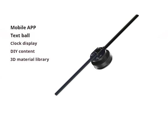 Cool Naked Eye 3D Hologram Fan Screen Rotating Led Display Bluetooth Audio Supported Holographic Projector Android Adaptation Set
Cool Naked Eye 3D Hologram Fan Screen Rotating Led Display Bluetooth Audio Supported Holographic Projector Android Adaptation Set