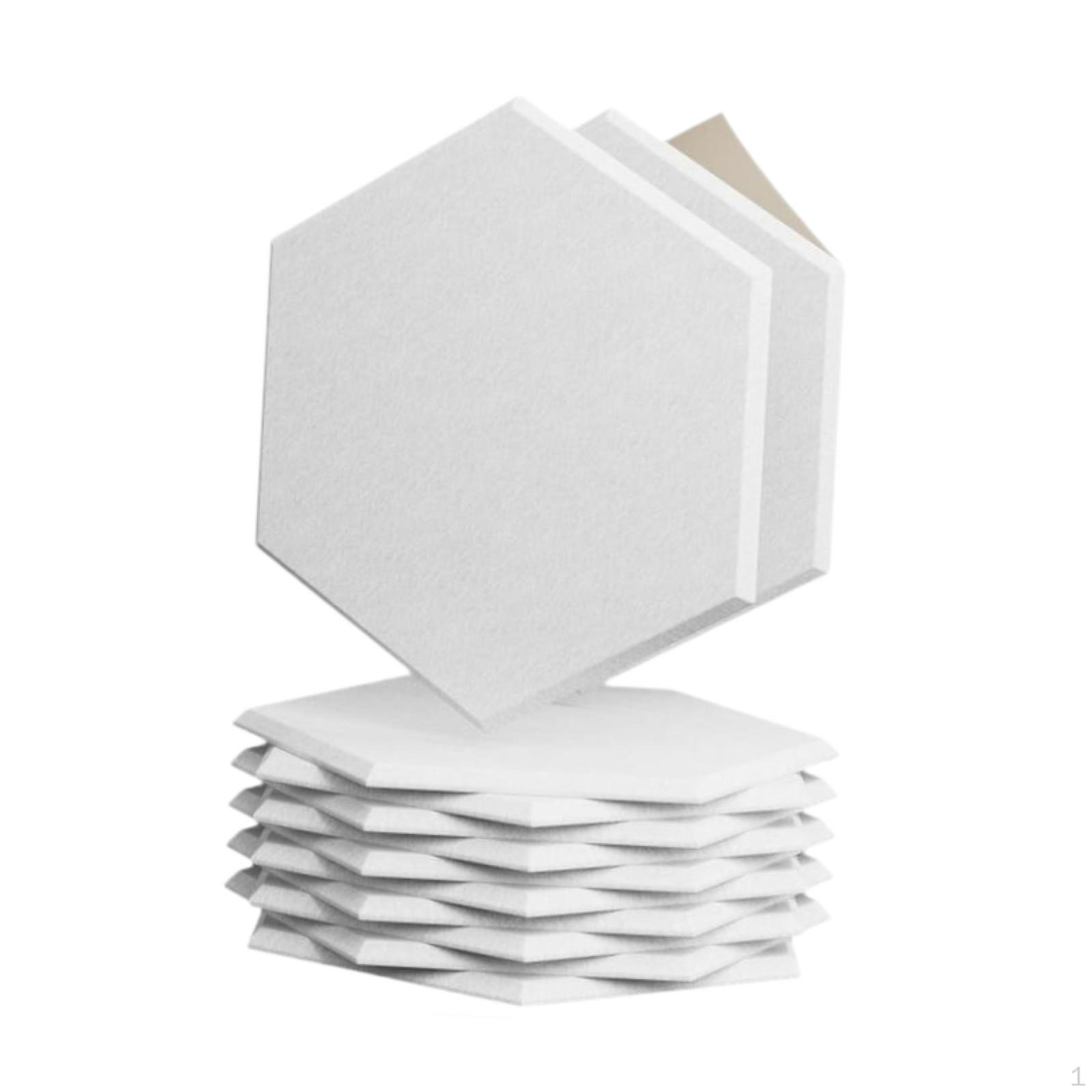 12 штук Акустичні панелі Звукопоглиначі Настінна декорація Дизайн зі скошеним краєм для дому білий
12 штук Акустичні панелі Звукопоглиначі Настінна декорація Дизайн зі скошеним краєм для дому білий