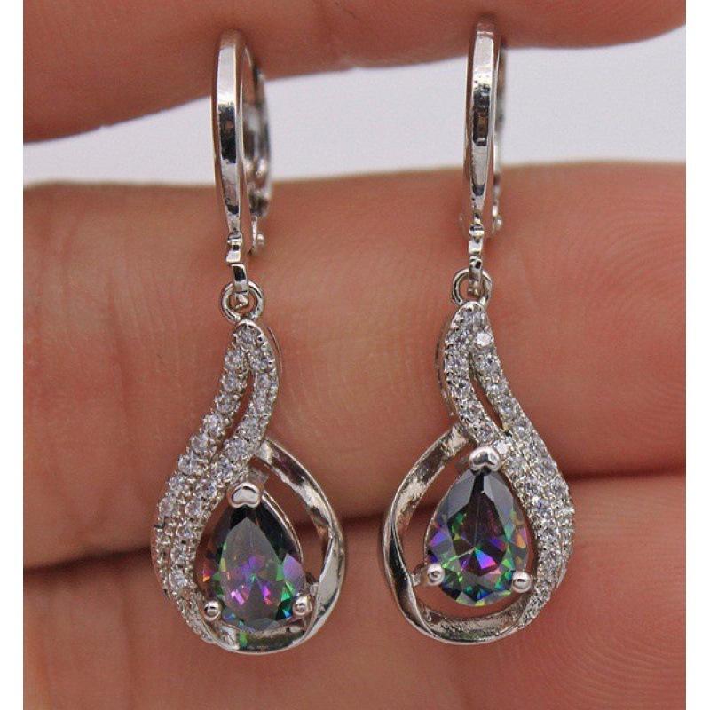 New popular earrings, water drop zircon diamond-encrusted ear buckles, women s simple trinkets різнокольоровий
New popular earrings, water drop zircon diamond-encrusted ear buckles, women s simple trinkets різнокольоровий