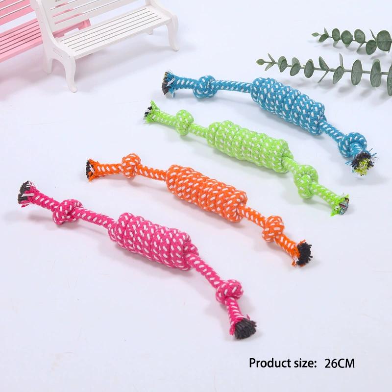 Durable Dog Chew Rope Toy Knot Ball For Small Puppies Bite Resistant Molar Teeth Cleaning Self Play Boredom Relief Pet Supplies
Durable Dog Chew Rope Toy Knot Ball For Small Puppies Bite Resistant Molar Teeth Cleaning Self Play Boredom Relief Pet Supplies